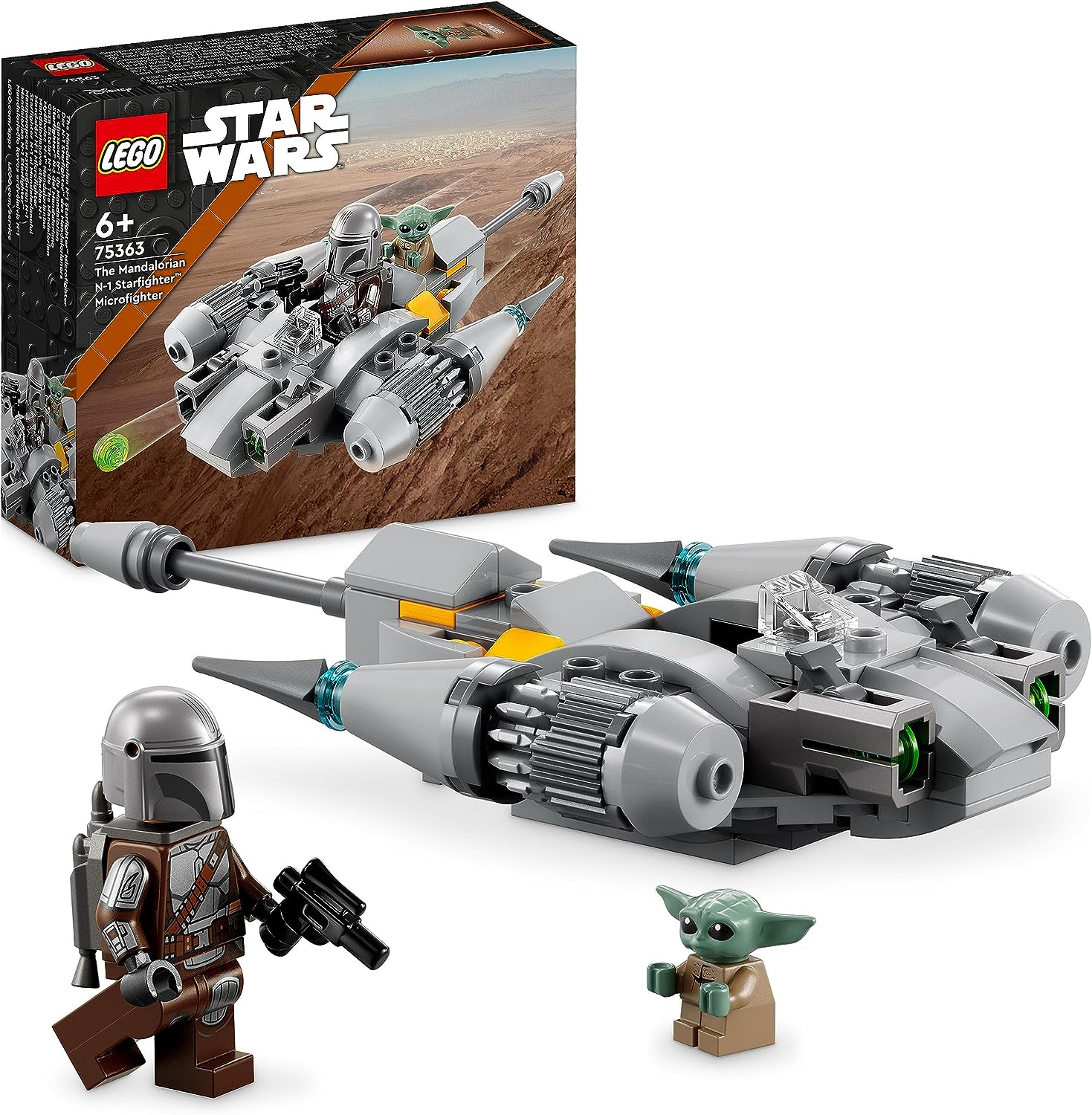 Lego Star Wars N Starfighter Des Mandalorianers – Microfighter Mikro Bauspielzeug