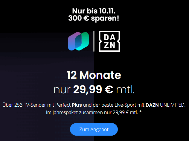 Live Fernsehen Dazn In Einem Paket Waipu Tv