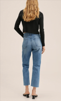 MANGO Jeans Blau Straight Trendyol