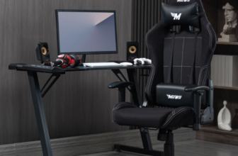 MUWO ErgoX E Sports Gamingstuhl schwarz SportSpar