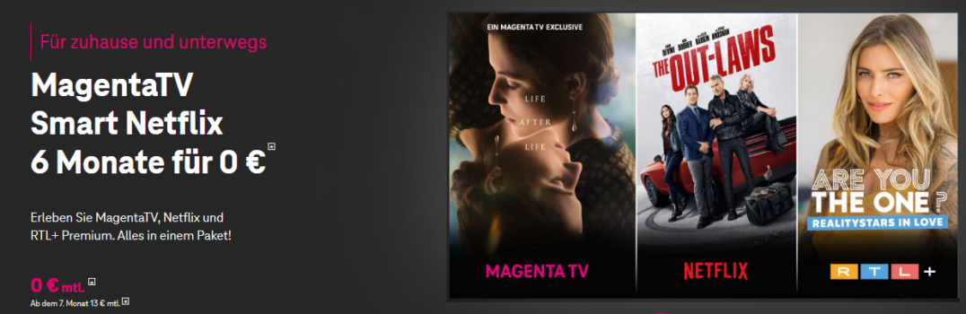 MagentaTV Smart inkl. Netflix und RTL+