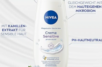 NIVEA Creme Sensitive Pflegedusche ml pH hautneutrales Duschgel mit Kamillen Extrakt feuchtigkeitsspendende Cremedusche für sensible Haut ohne Seife Amazon de Kosmetik