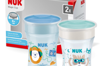 NUK-Magic-Cup-Trinklernbecher-8-Monate-230-ml-auslaufsicherer-360°-Trinkrand-BPA-frei-blau-2-Stück-