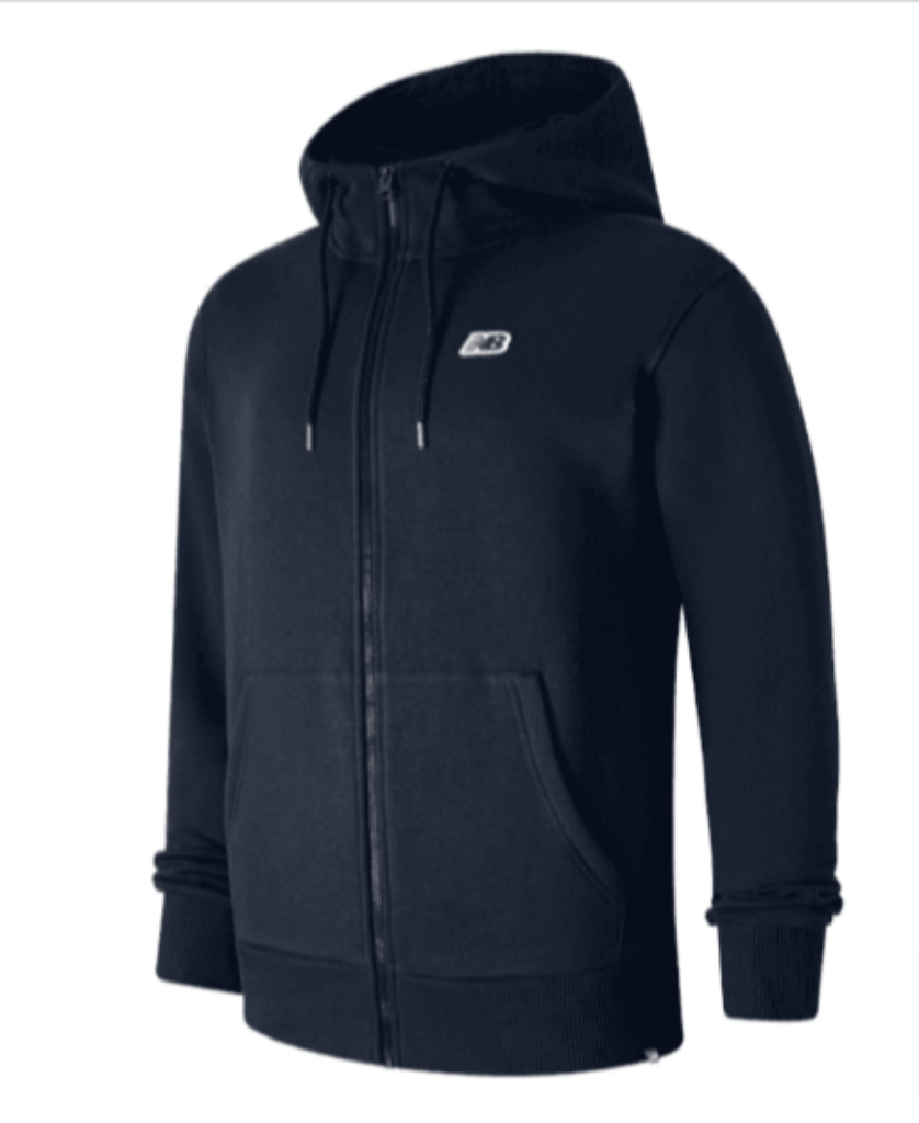 New Balance Kapuzenjacke Small Logo Dunkelblau Fussball Shop