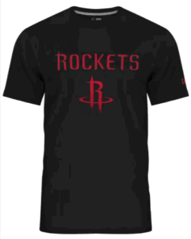 New Era Team Logo Houston Rockets Herren T Shirt