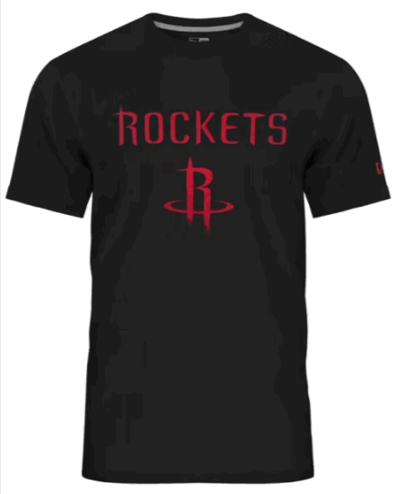 New Era Team Logo Houston Rockets Herren T-Shirt