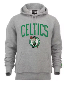 New Era Team Logo Po Boston Celtics Herren Hoodie