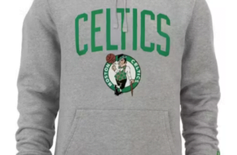 New Era Team Logo Po Boston Celtics Herren Hoodie