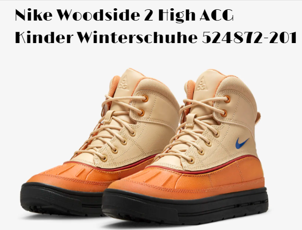 Nike Woodside 2 High Acg Kinder Winterschuhe 524872-201