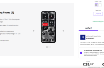 Nothing Phone + o Mobile M Boost GB G