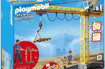 PLAYMOBIL City Action () Großer Baukran mit IR Fernsteuerung