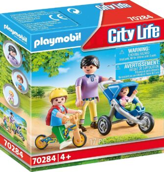 PLAYMOBIL City Life Mama mit Kindern