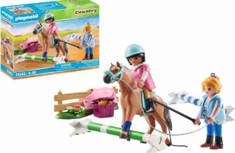 PLAYMOBIL Country () Reitunterricht Reitlehrerin im Reiten und Springreiten für den Reiterhof