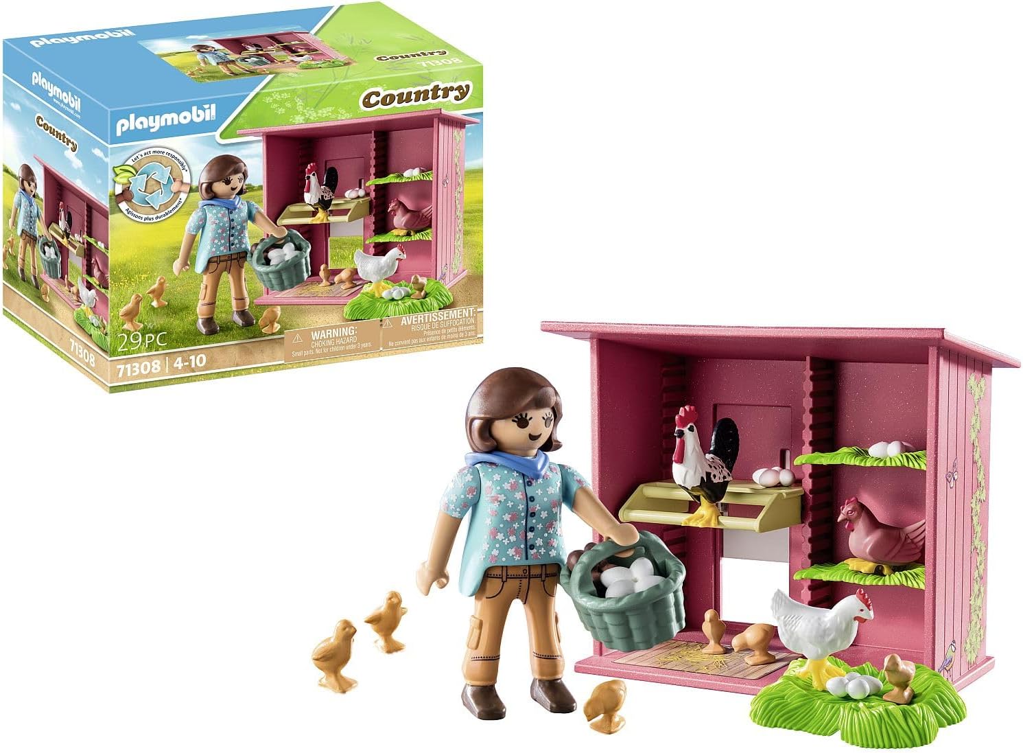 Playmobil Country () Hühner Mit Küken