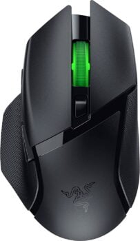 Razer Basilisk V X HyperSpeed Kabellose Gaming Maus (Ikonische Ergonomische Form mit Anpassbaren Bedienelementen, HyperSpeed Wireless)