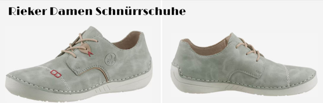 Rieker Damen Schnürrschuhe