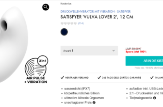 Satisfyer Vulva Lover Druckwellenvibrator