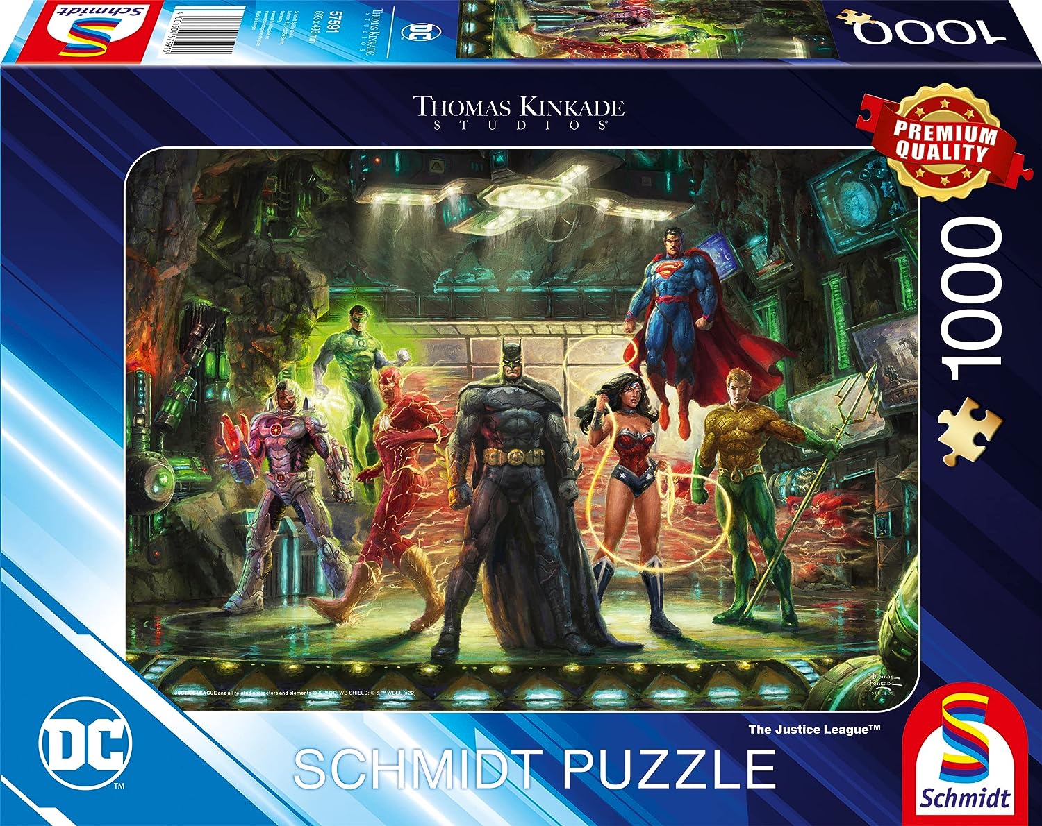 Schmidt Spiele The Justice League Puzzle Mit Teilen