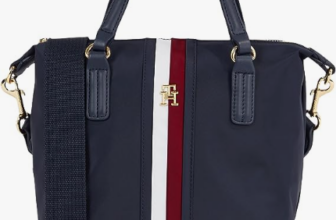 Tommy Hilfiger Poppy Small Tote Corp Blau OS Space Blue Einheitsgröße Leger Amazon de Fashion