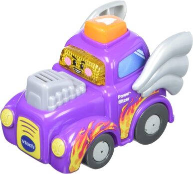 VTech Tut Tut Baby Flitzer Powerflitzer – Spielzeugauto mit Musik