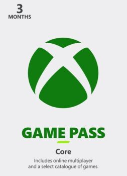 Xbox Game Pass Core Monate