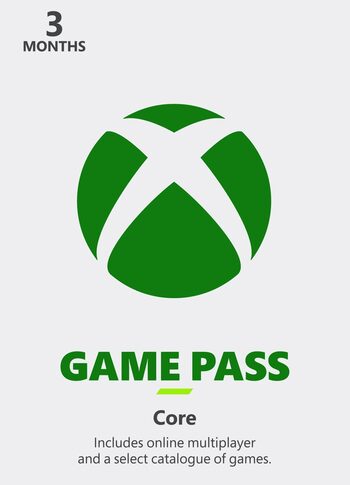 Xbox Game Pass Core 3 Monate