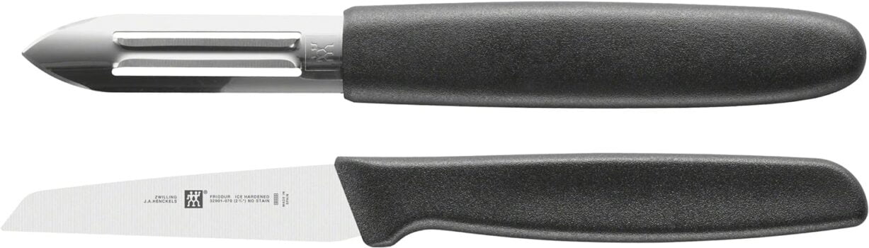 ZWILLING Twin Grip Gemüsemesser Set (Gemüsemesser cm und Schälmesser , cm)