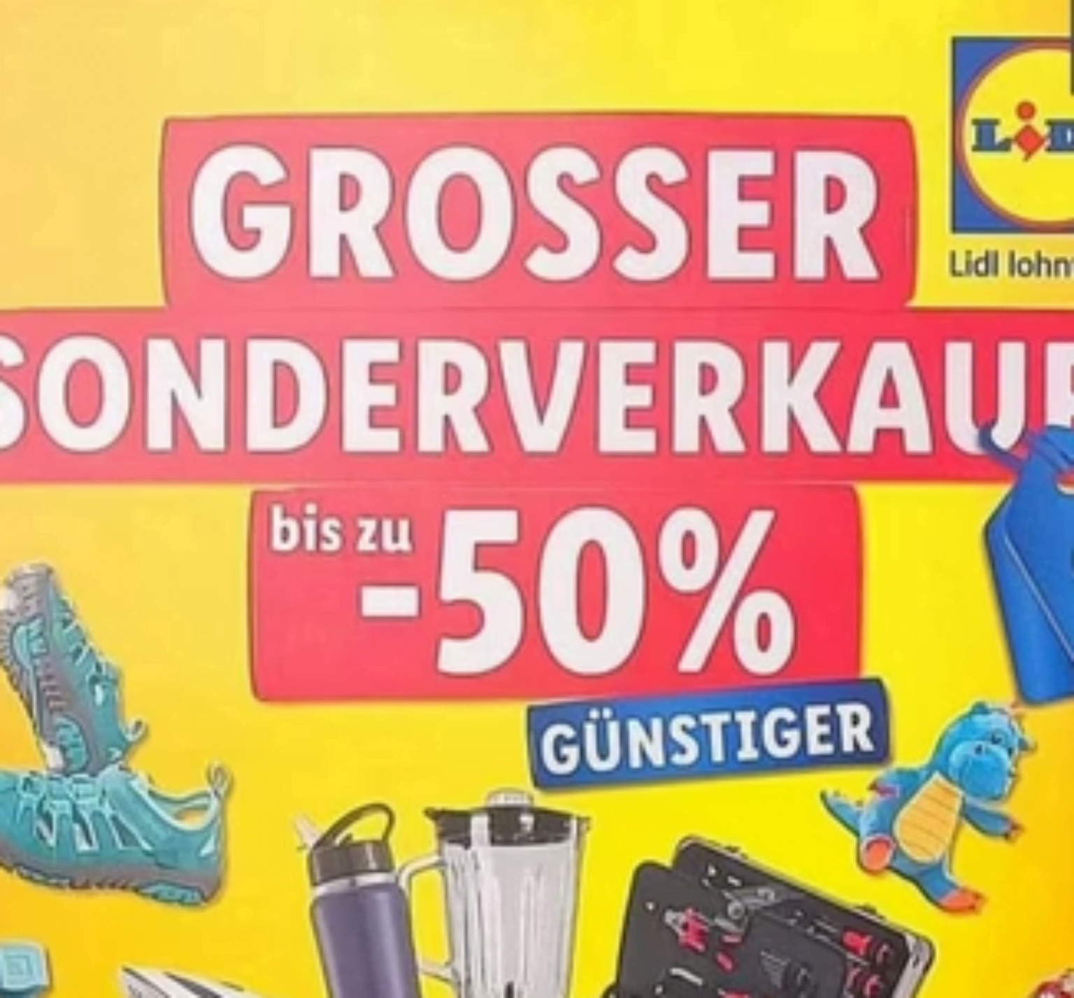Lidl Sonderverkauf im März Bis zu 50 Rabatt an neuen