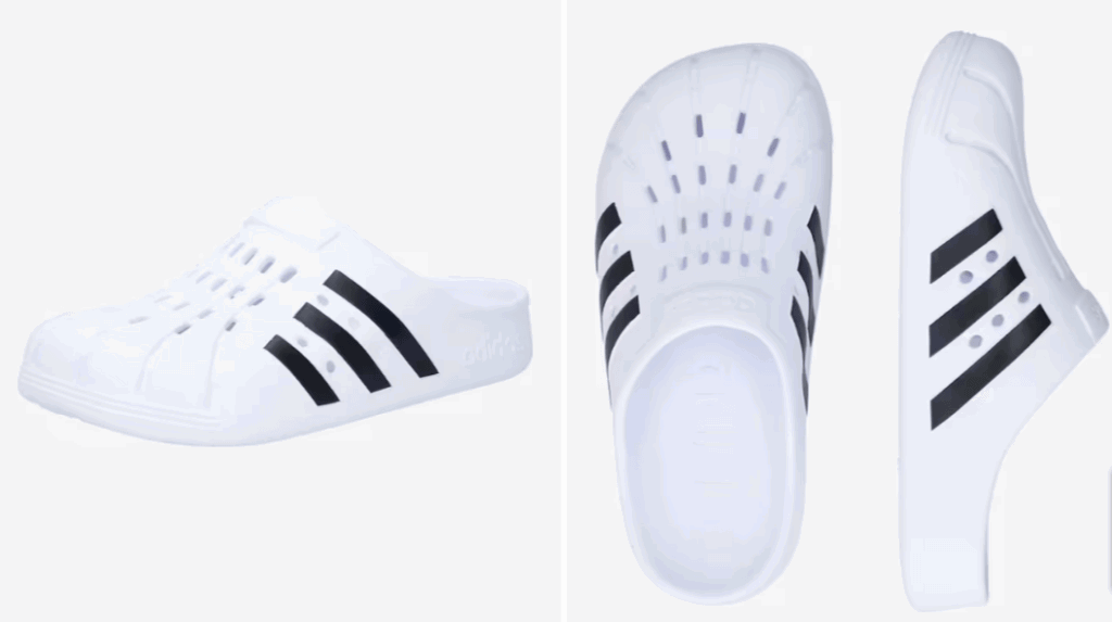 Adidas Clogs Adilette In Weiß