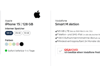 Apple iPhone + Vodafone Smart M GB G