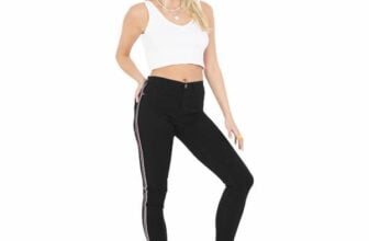 BRAVE SOUL Ribbon Damen Skinny Fit Jeans