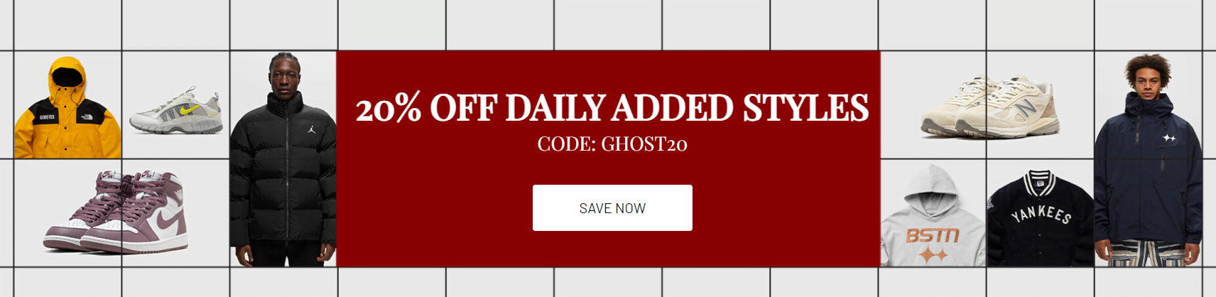 BSTN Halloween Sale: 20 % Rabatt auf ausgewählte Artikel