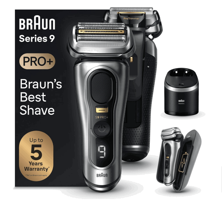 Braun Series Pro Rasierer Herren Elektrorasierer Mit Pro Rasierelementen Langhaarschneider Reinigungsstatio