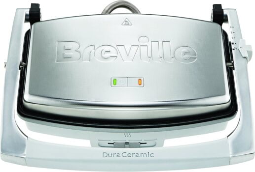 Breville DuraCeramic Sandwich Panini Toaster (Sandwichmaker im Café Stil)