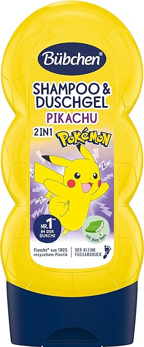 Bübchen Shampoo &Amp; Duschgel Für Kinder Pokémon Pikachu Edition