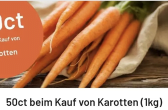 Cashback auf Karotten