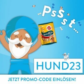 Cashback auf Pedigree Leckerbissen