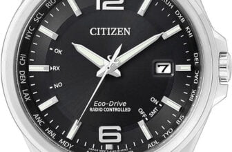 Citizen Eco Drive Radio Controlled Saphirglas Armbanduhr (CB E)