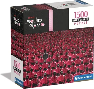 Clementoni 80504 Squid Game Impossible Puzzle (1.500 Teile)