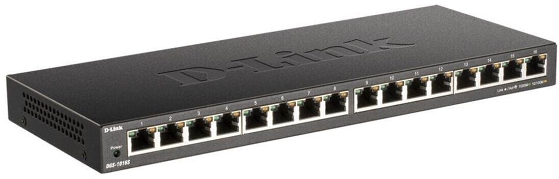 D Link Dgs S Port Unmanaged Gigabit Switch (Ohne Lüfter, Low Profile Metallgehäuse)