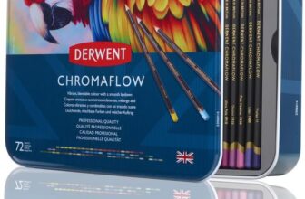 Derwent Chromaflow Buntstifte im er Set in Metallbox