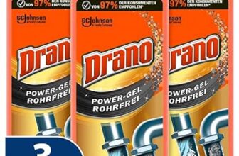 Drano Power Gel Rohrfrei Abflussreiniger er Pack