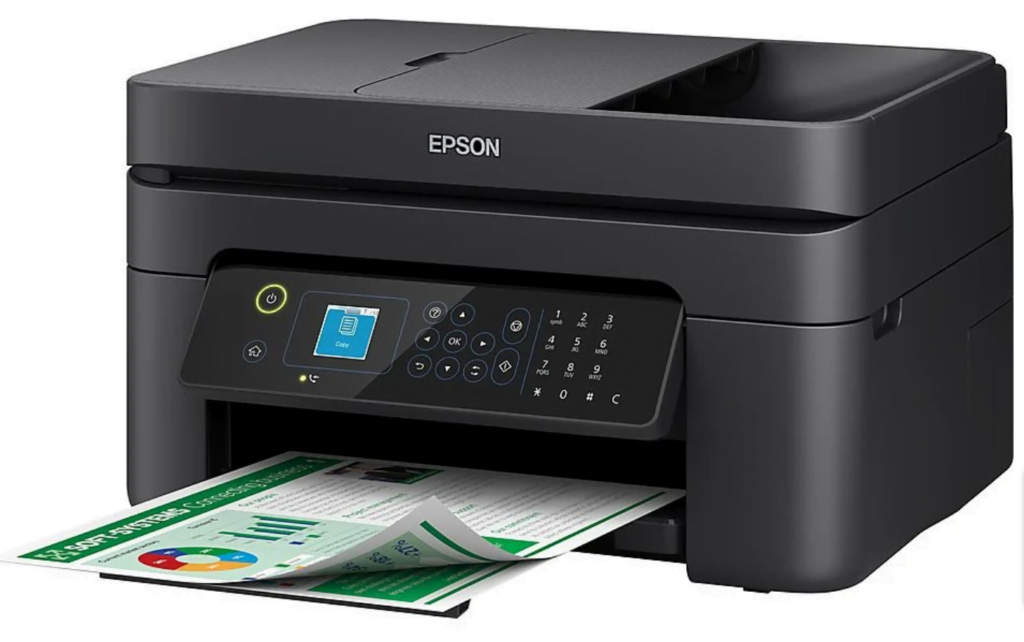 Epson Workforce Wf Dwf Tintenstrahl Drucker Wlan Drucker In Schwarz Online Kaufen Saturn