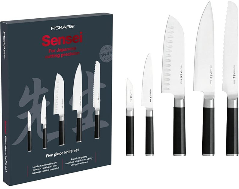 Fiskars Messer Set Sensei Teilig