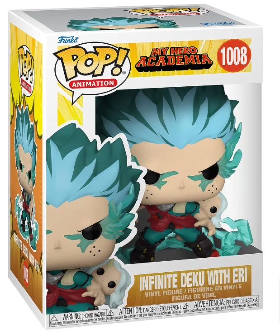 Funko Pop Animation Mha Infinite Deku Mit Eri My Hero Academia Vinyl