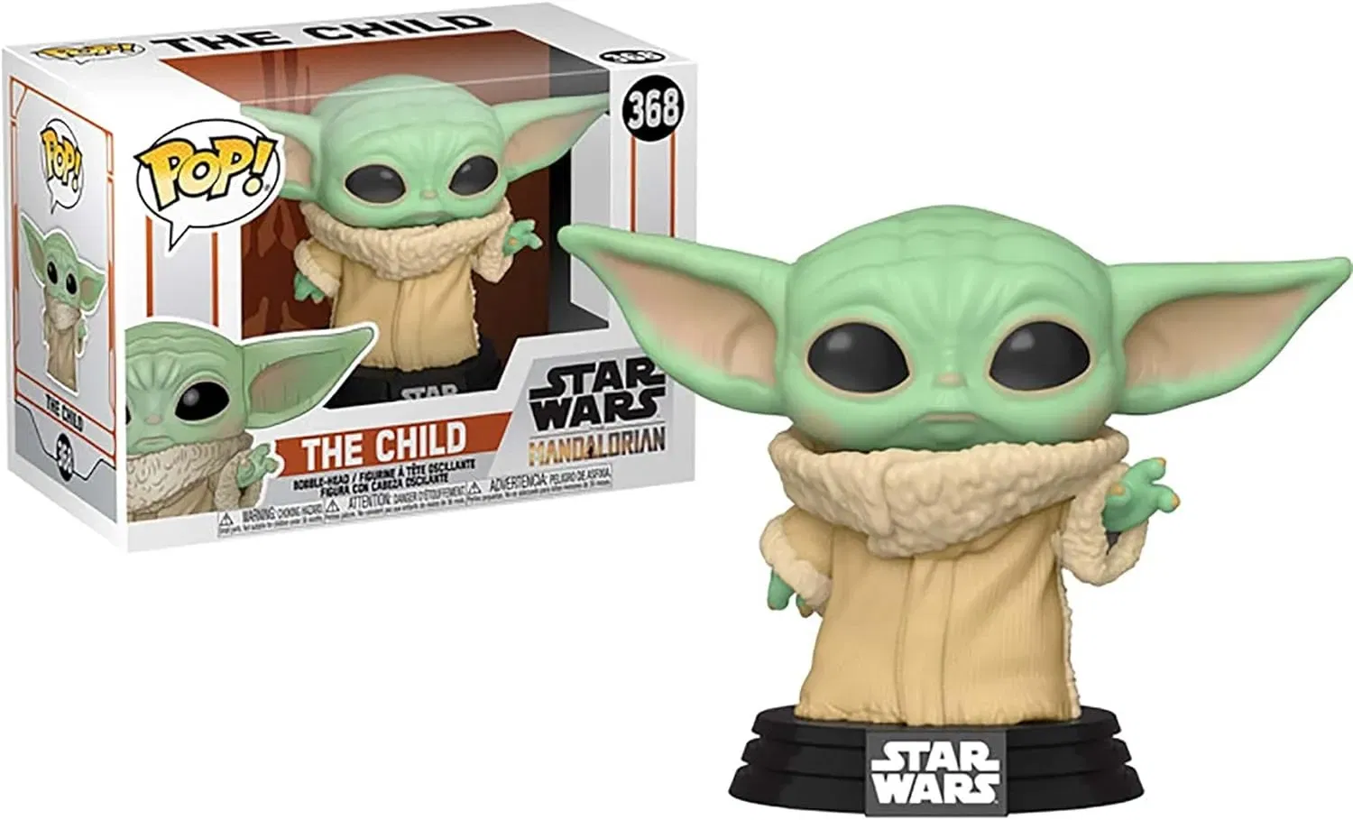 Funko Pop! Star Wars: The Mandalorian – Grogu für 9,99 € inkl. Prime-Versand (statt 21,88 €)
