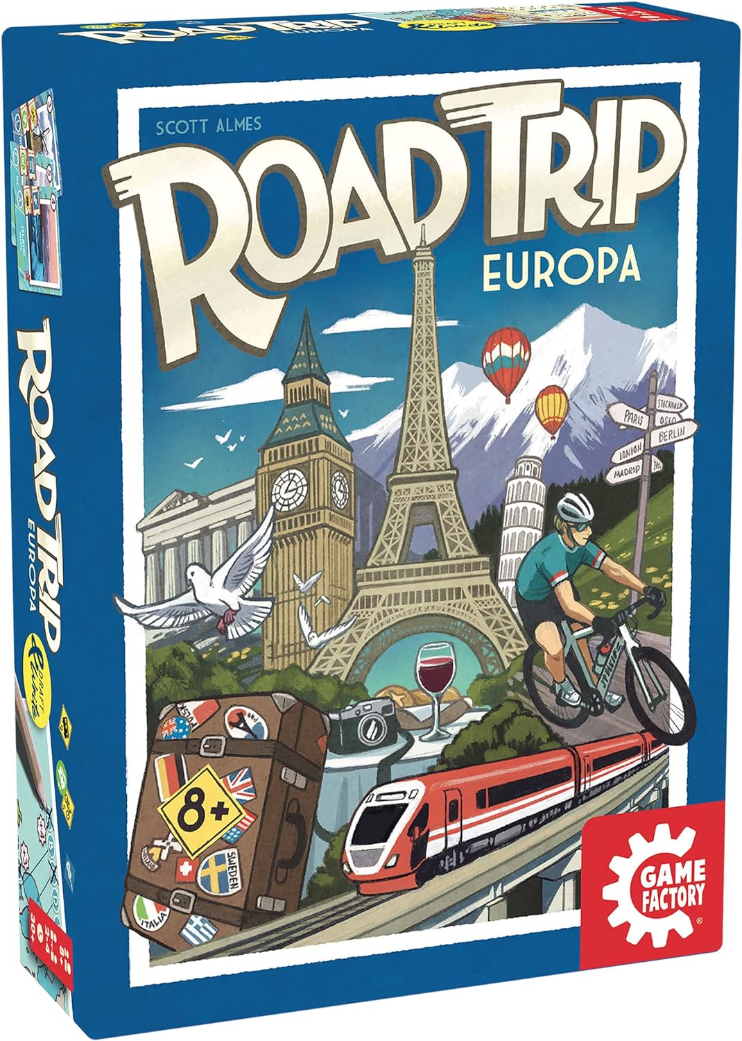 Game Factory Road Trip Europa Kartenspiel