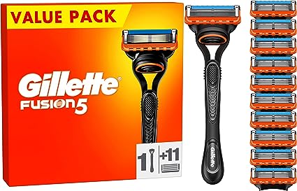 Gillette Fusion Nassrasierer + Rasierklingen