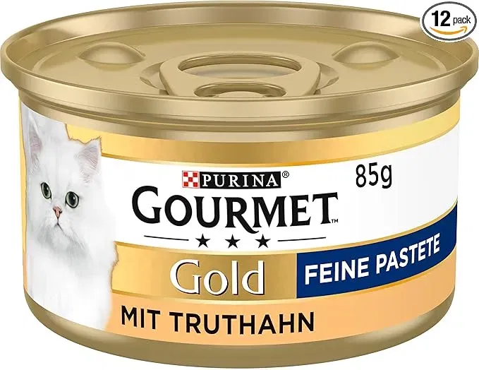 Gourmet Gold Feine Pastete Katze Nassfutter Thunfisch