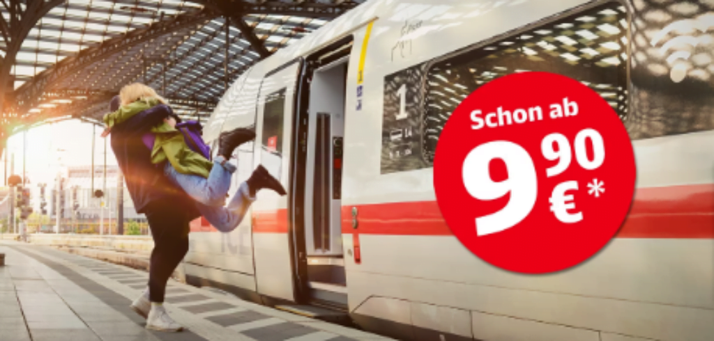 Günstige Bahntickets Ab Euro Super Sparpreis Aktion